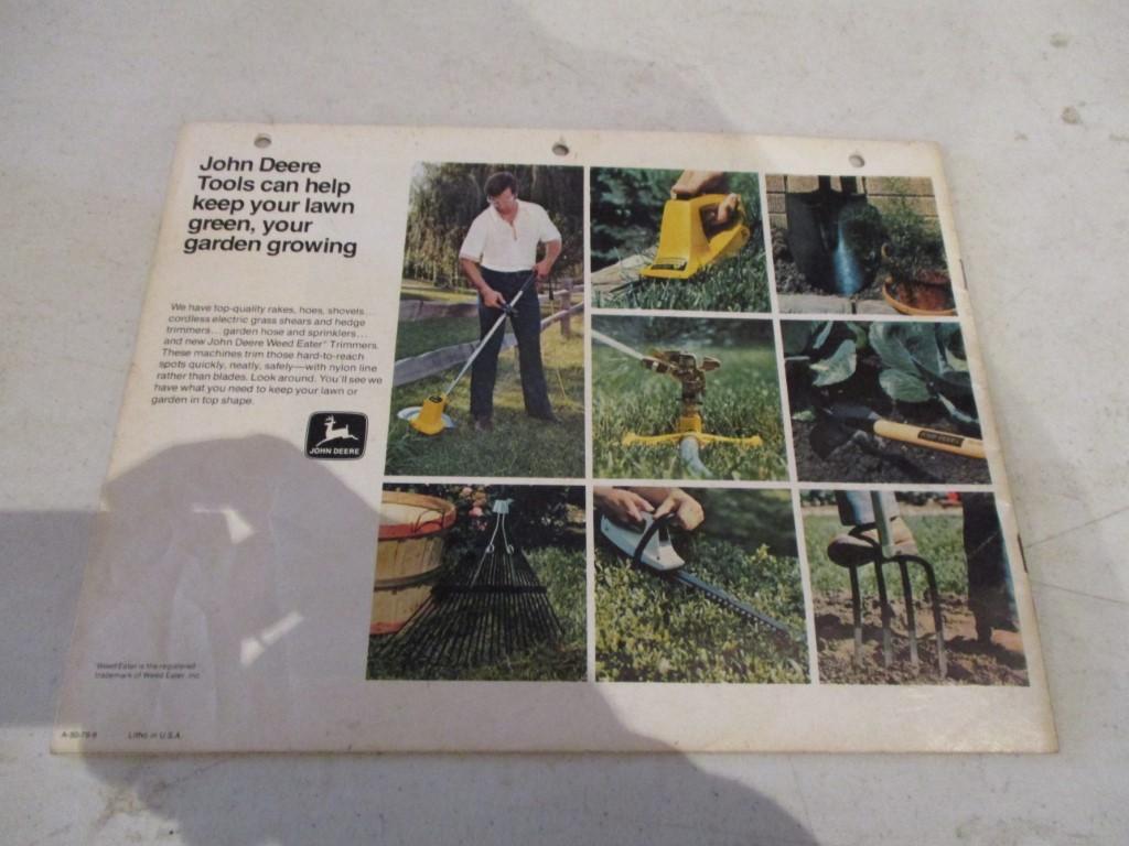 86501- 1976 JD LAWN AND GARDEN TRACTORS