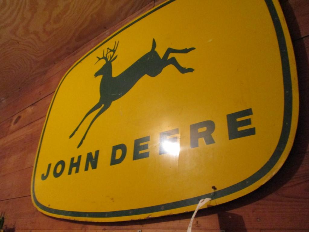 91142-JOHN DEERE 4 LEGGED DEERE SIGN