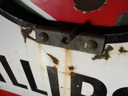 91498-PHILLIPS 66  PORCELAIN HANGING SIGN