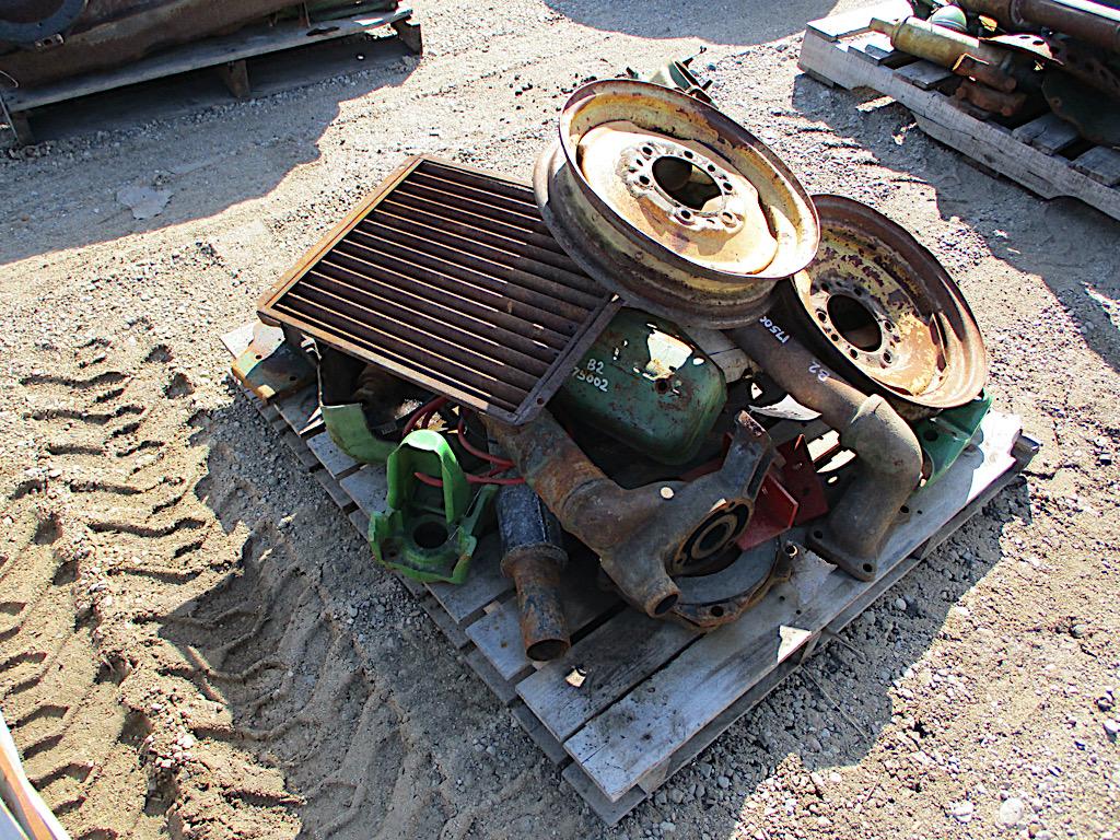 10734-PALLET OF MISC JD PARTS