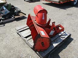 13137-CASE FRONT MOUNT SNOW BLOWER