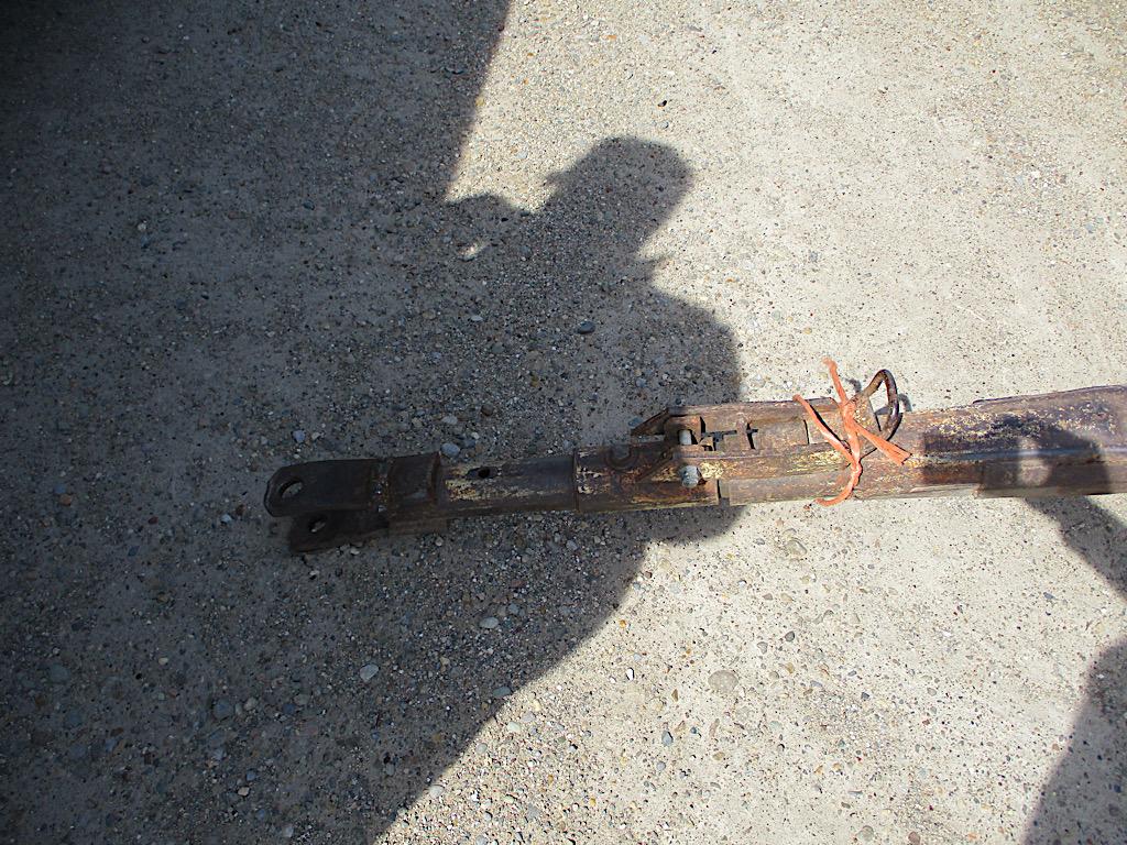 13434-20'L X 8'W WHITE OAK FLAT RACK WAGON W/ STANDARD AND TANDEM AXLE RUNNING GEAR