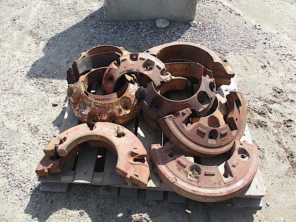 13458-PALLET OF SPLIT WEIGHTS