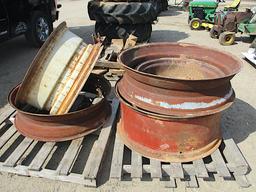13623-(2) PALLETS OF MISC RIMS