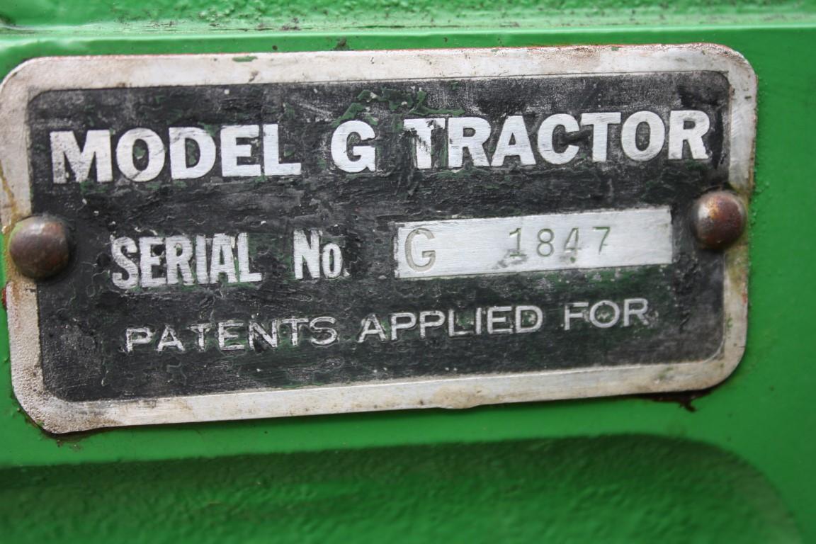 19405-JOHN DEERE G