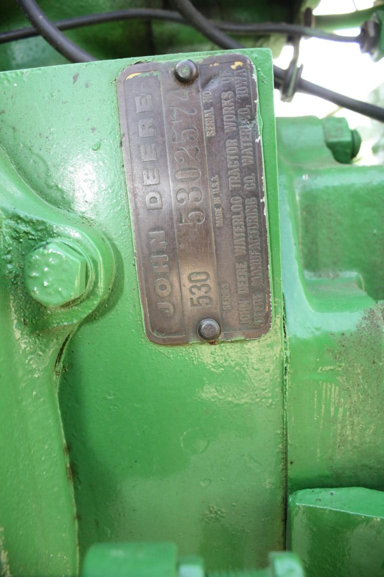 20288-JOHN DEERE 530