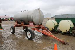 23079-CLARK RUNNING GEAR w/ 1000 GAL SS TANK