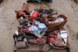 23387-PALLET OF MISC TRACTOR PARTS