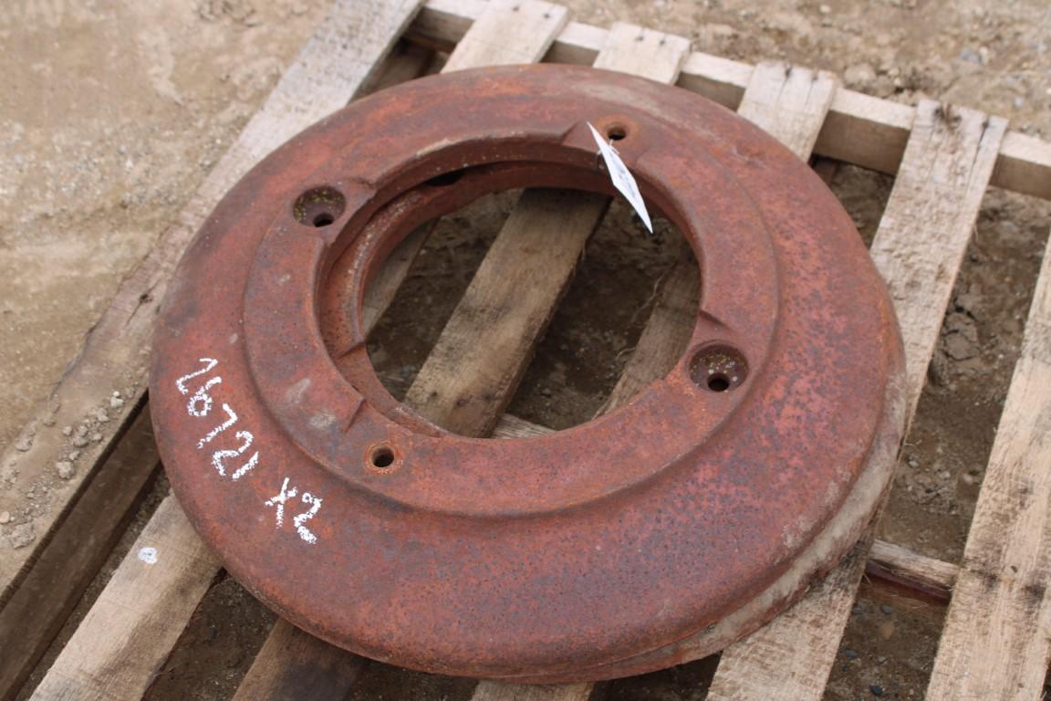 26721-(2) OLIVER REAR TRACTOR WEIGHTS