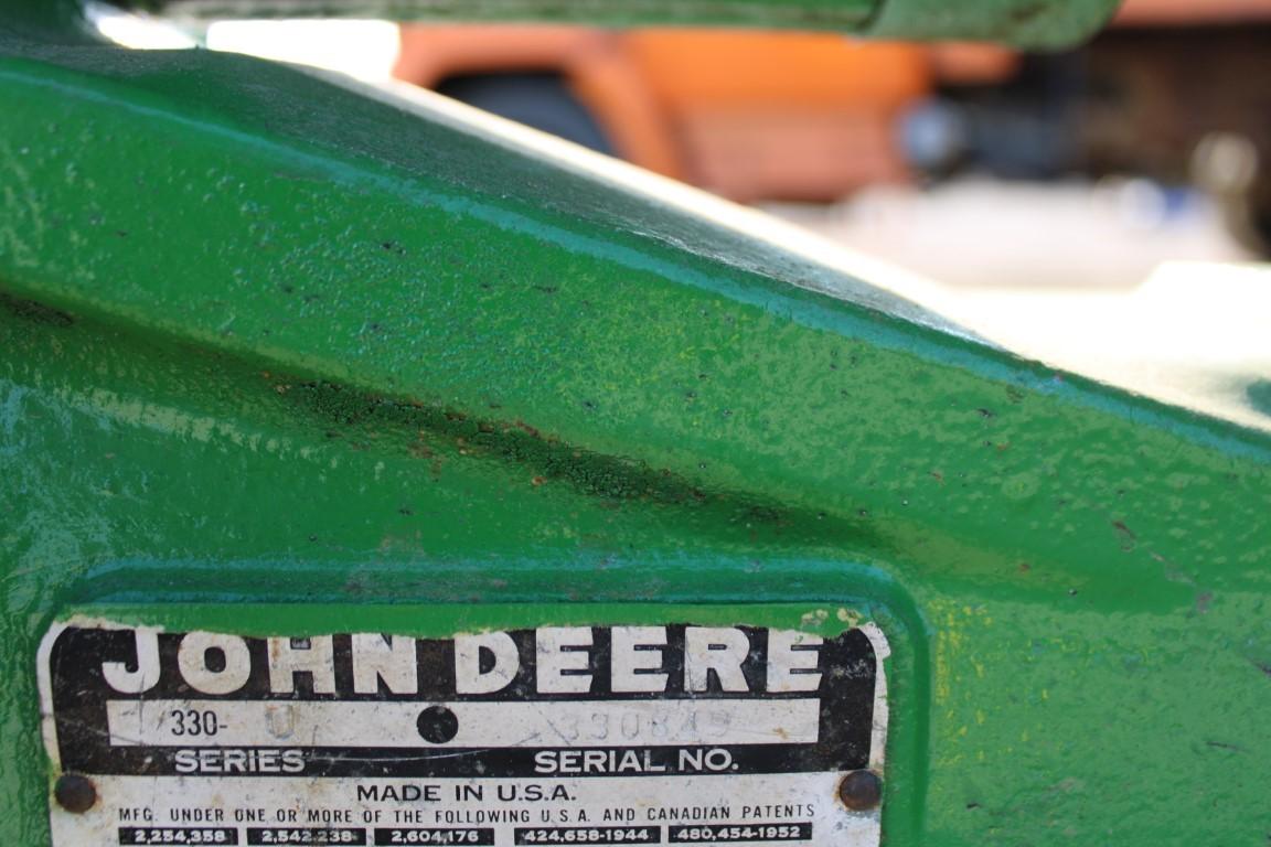 15150-JOHN DEERE 330 U