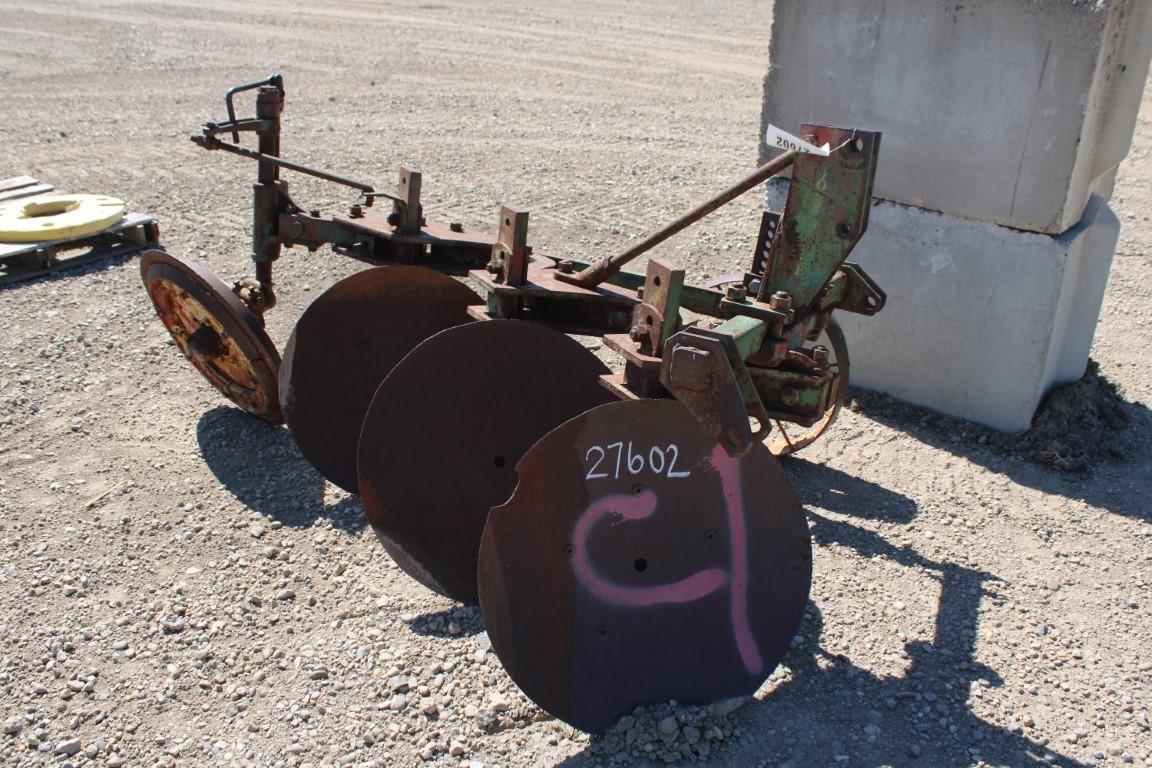 27602-JOHN DEERE 3PT DISC PLOW