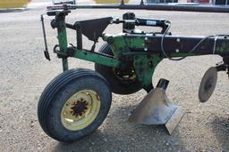 JOHN DEERE 7BTM 2450 PLOW - LESS THAN 25 ACRES ON POINTS, NEW LAND WHEEL, N