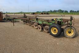 JOHN DEERE 7BTM 2450 PLOW - LESS THAN 25 ACRES ON POINTS, NEW LAND WHEEL, N