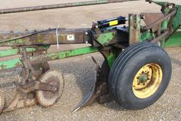 JOHN DEERE 7BTM 2450 PLOW - LESS THAN 25 ACRES ON POINTS, NEW LAND WHEEL, N