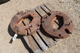 29908-(4) IH REAR WHEEL WEIGHTS