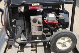 31242-CRAFTSMAN 7500 WATT GENERATOR