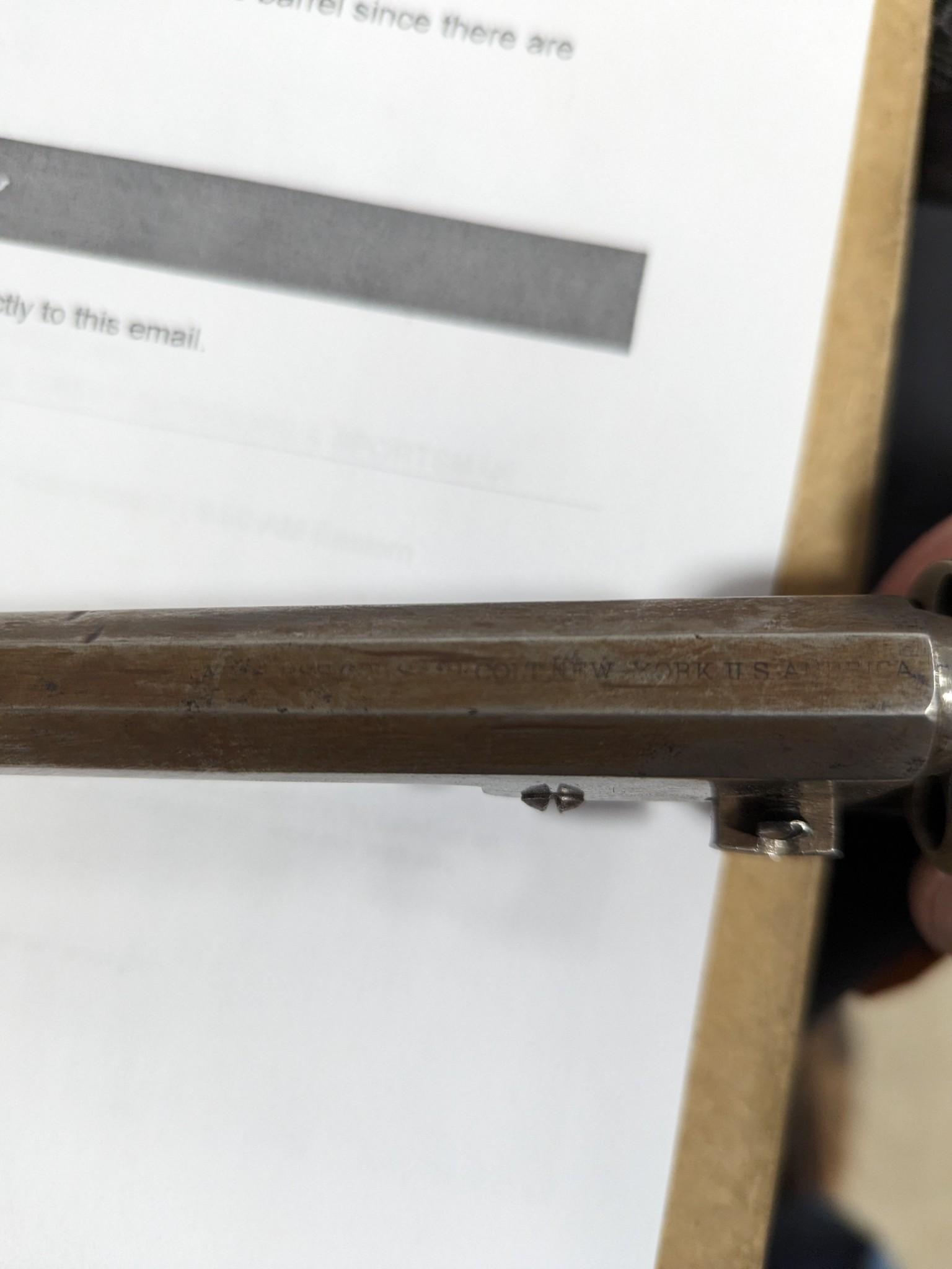1164-COLT POCKET MODEL 1849