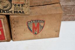 30974- (3) MARCHAL HEADLIGHTS