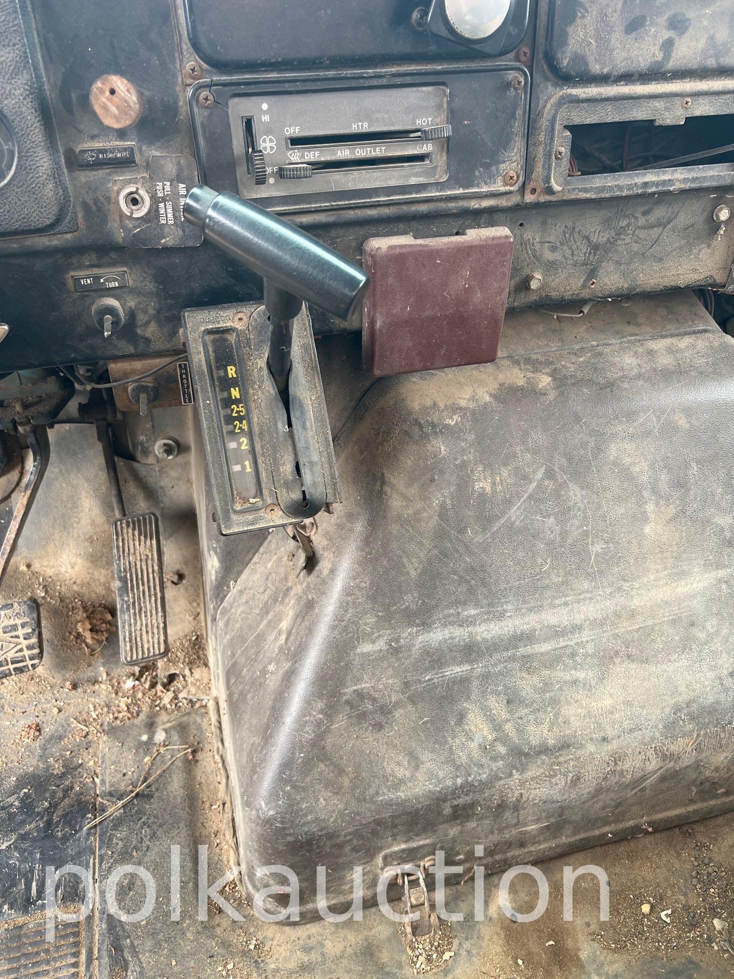 (1985) IH F19 DUMPTRUCK
