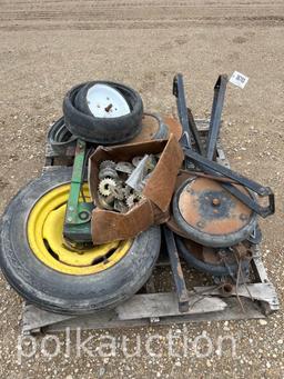 SKID OF PLANTER PARTS
