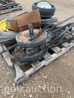 SKID OF PLANTER PARTS