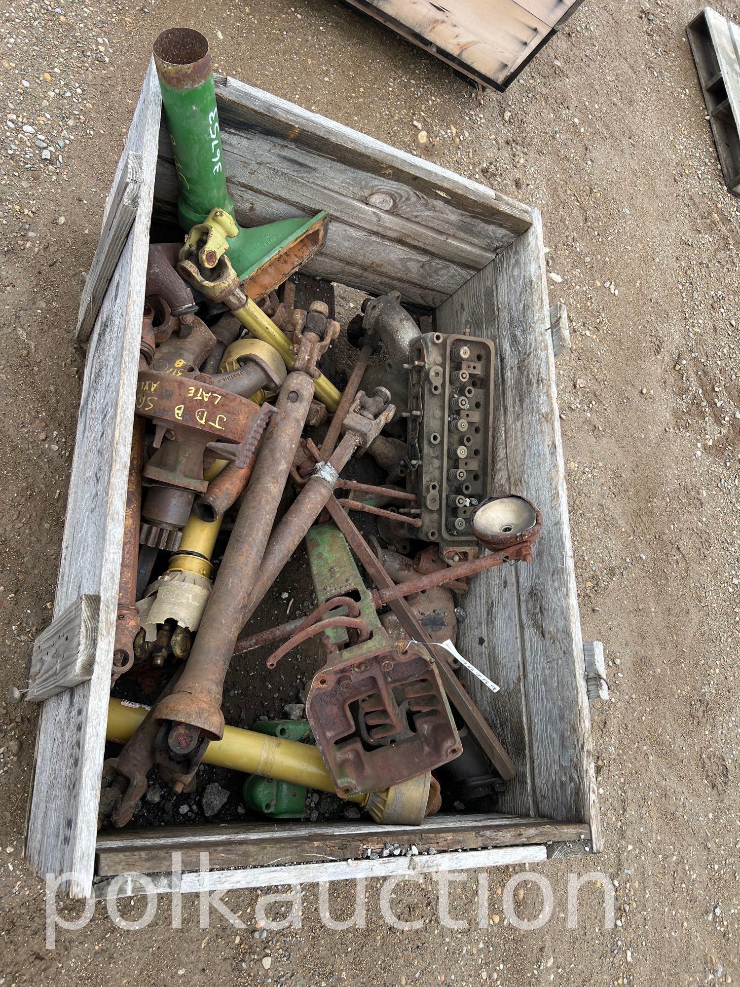 PALLET OF MISC. TRACTOR PARTS