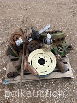 PALLET OF MISC. TRACTOR PARTS