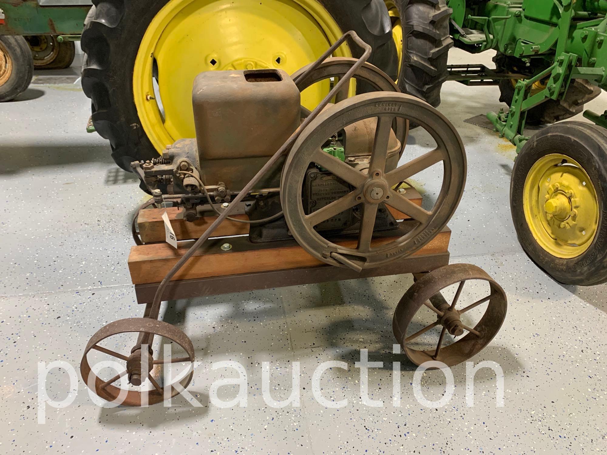 JOHN DEERE 3HP HIT & MISS ENGINE