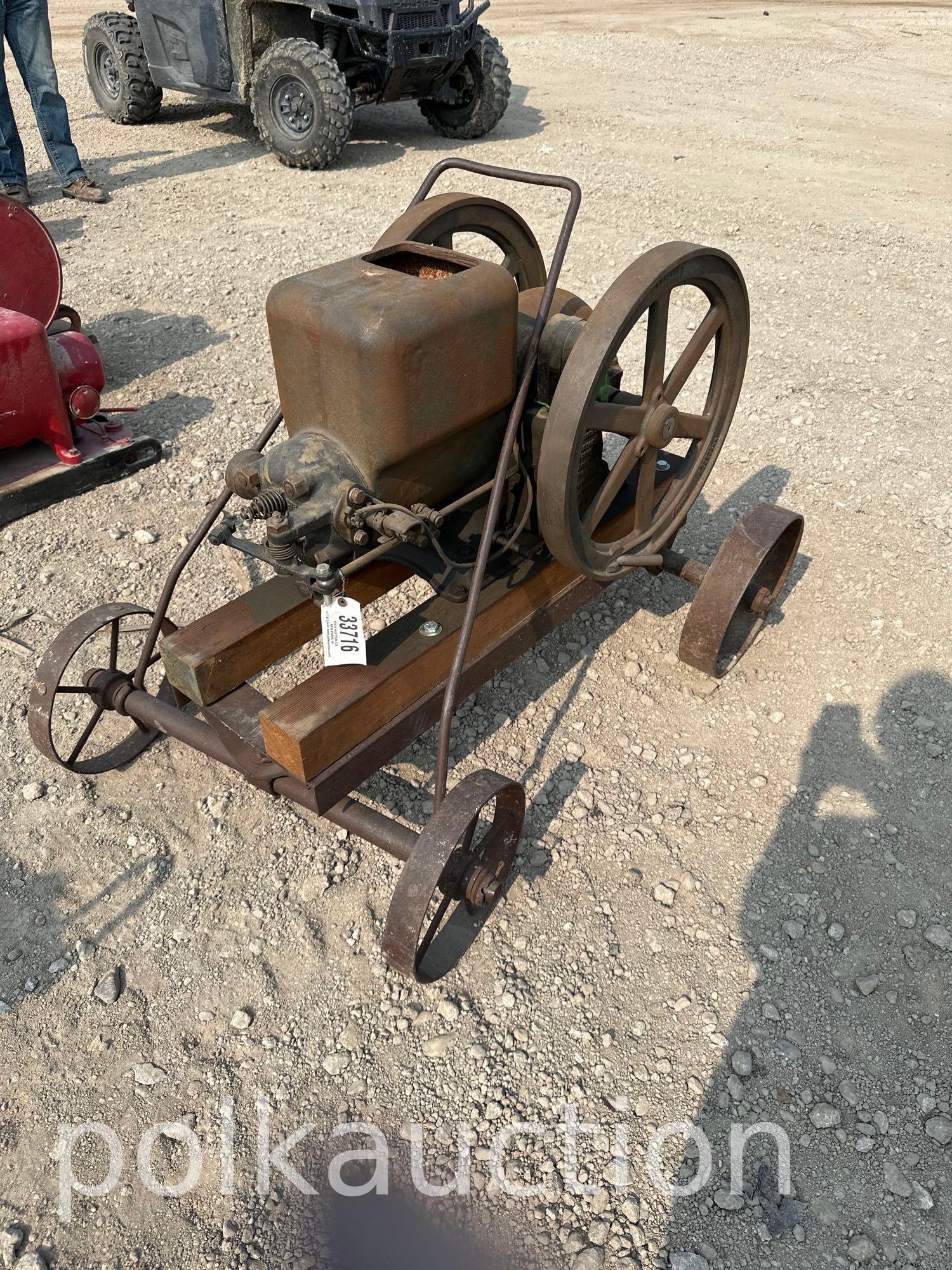 JOHN DEERE 3HP HIT & MISS ENGINE