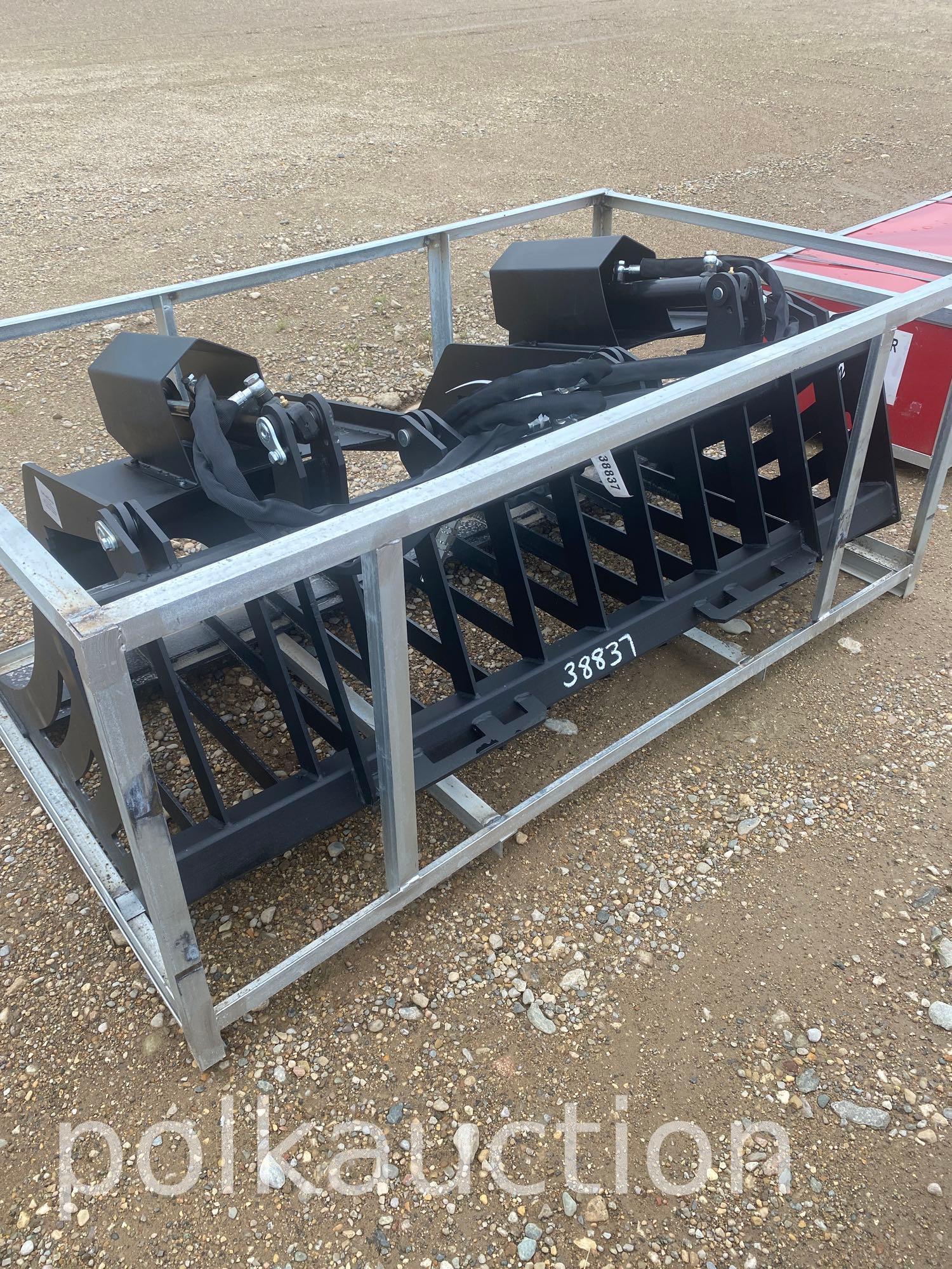 38837-HYDRAULIC ROCK GRAPPLE BUCKET