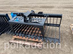 39864-SINGLE CYLINDER SKELETON GRAPPLE BUCKET