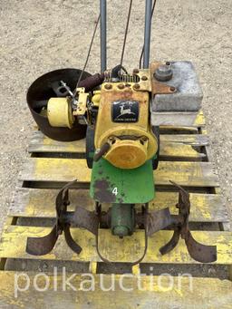 728-JOHN DEERE 220 T TILLER