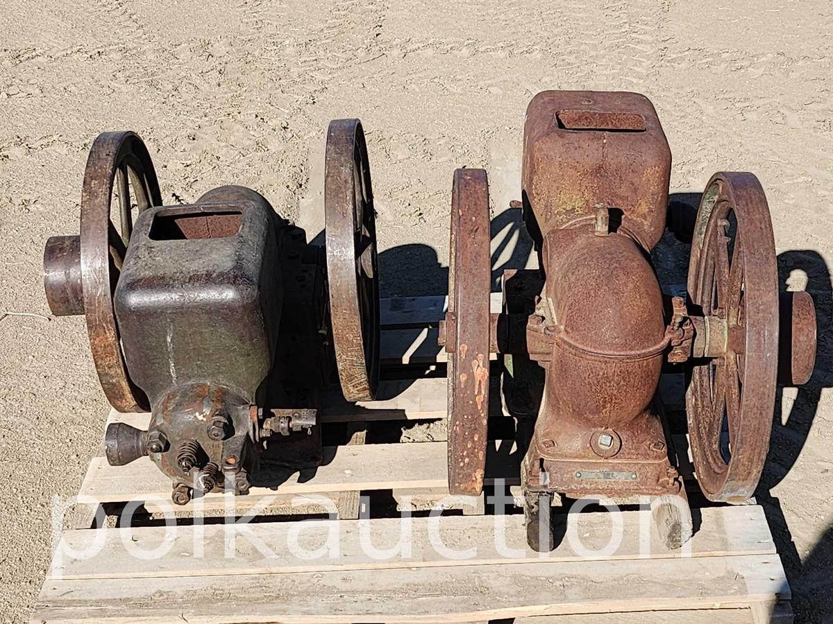 PAIR OF3HP JOHN DEERE ENGINES