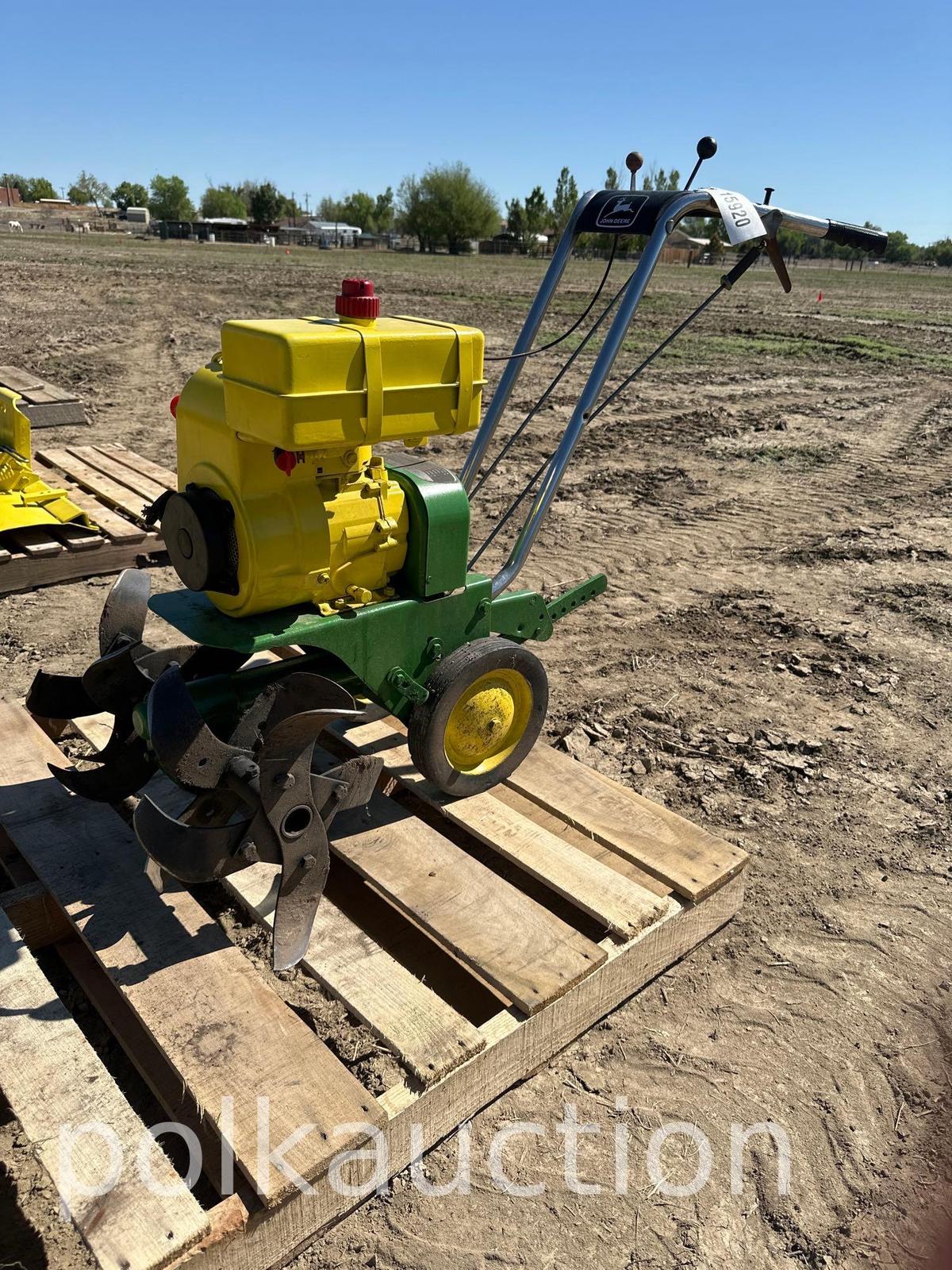 JOHN DEERE FRONT TINE TILLER