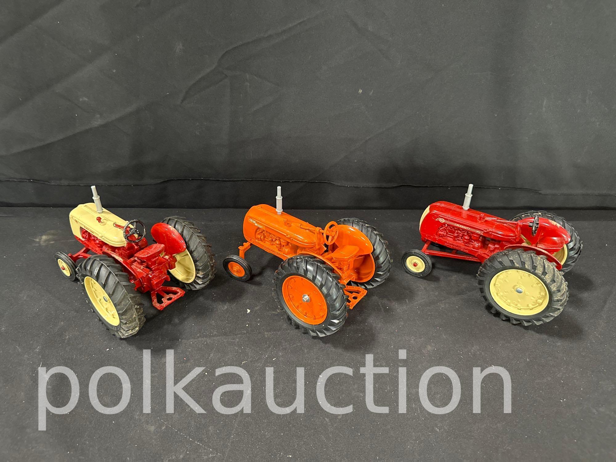 142-(2) COCKSHUTT & (1) CO-OP TRACTORS