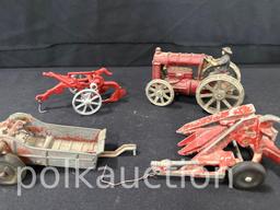 162-MISC CAST IRON TOYS