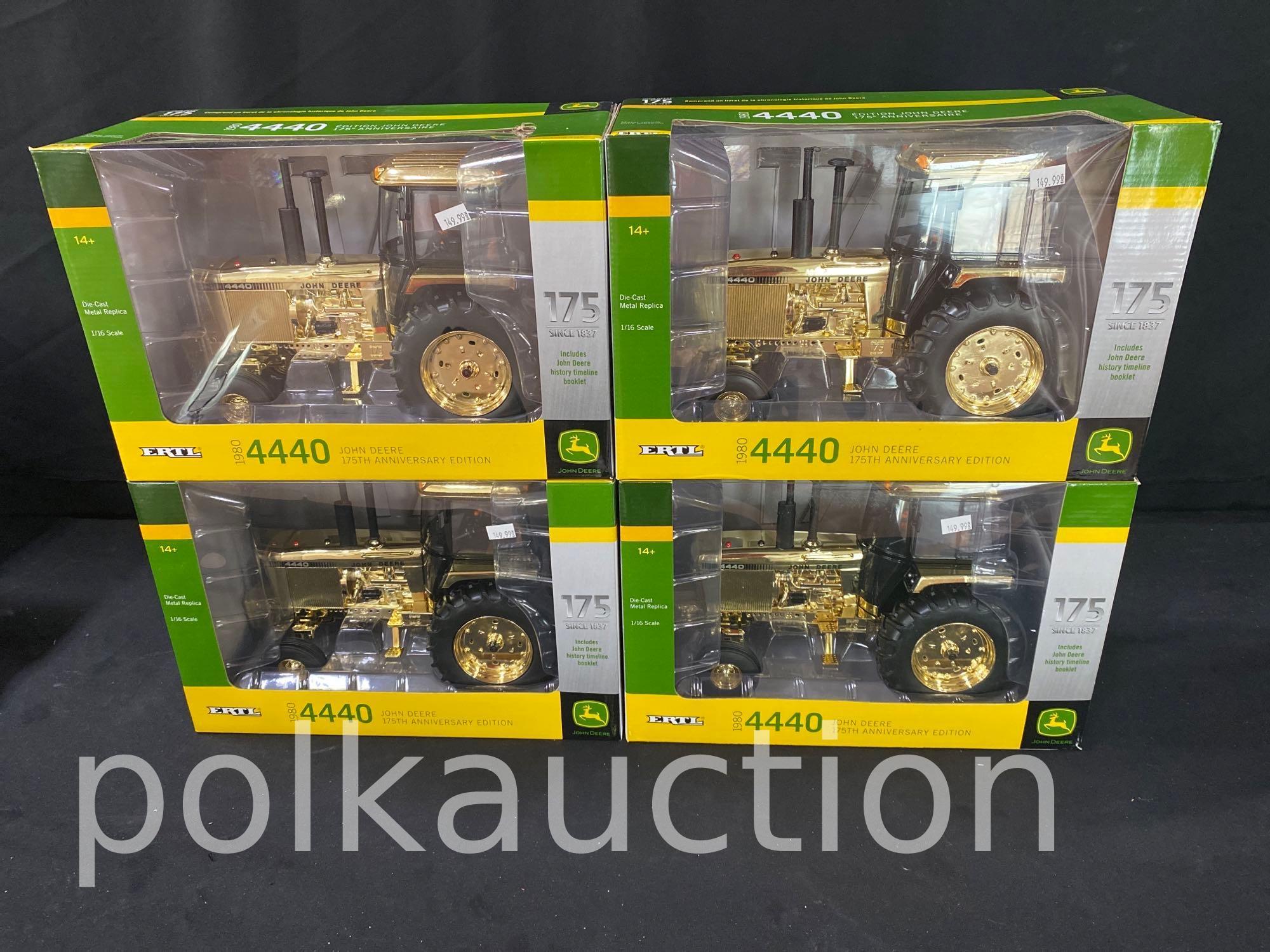 39323-(4) JOHN DEERE 4440 GOLD
