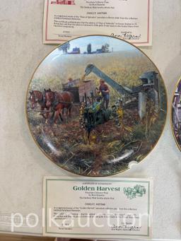 39734-(8) JOHN DEERE COLLECTORS PLATES