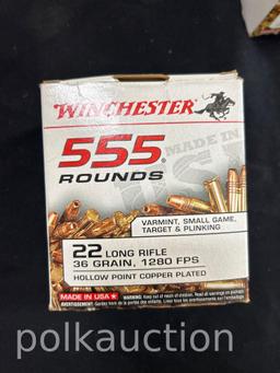 2220 RDS WINCHESTER 555 .22LR AMMO