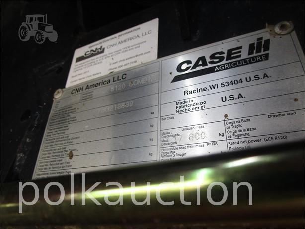 1070-(2012) CASE IH 8120 COMBINE (SN# 4BG213839)