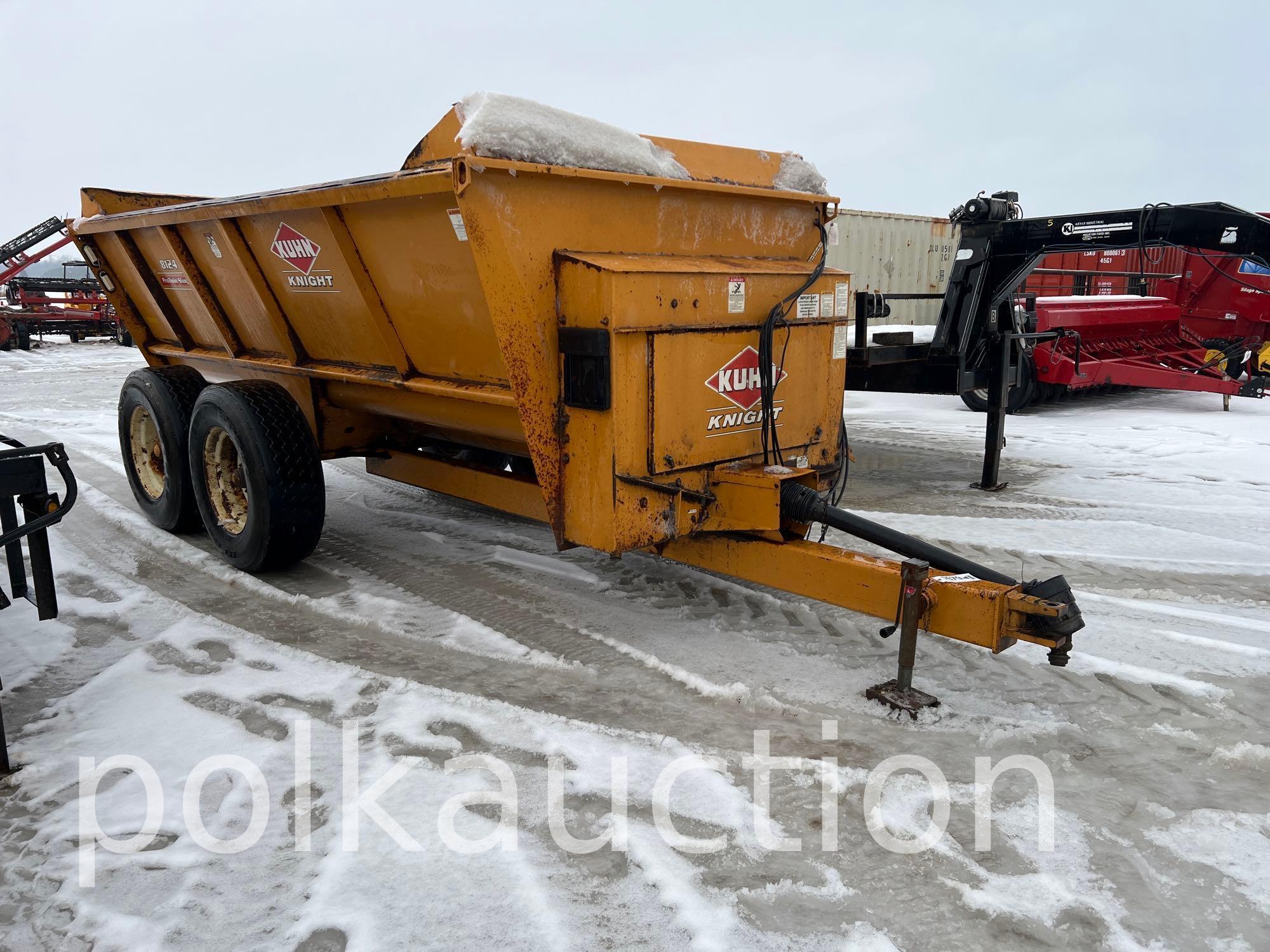 1079-KUHN KNIGHT 8124 PRO-TWIN SLINGER