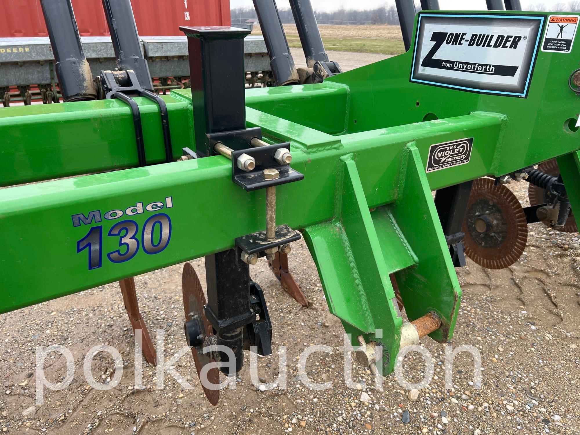 971-UNVERFERTH 130 5X ZONE BUILDER-11'