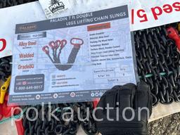 641-(8) 7 FT DOUBLE LEGS LIFTING CHAIN SLING