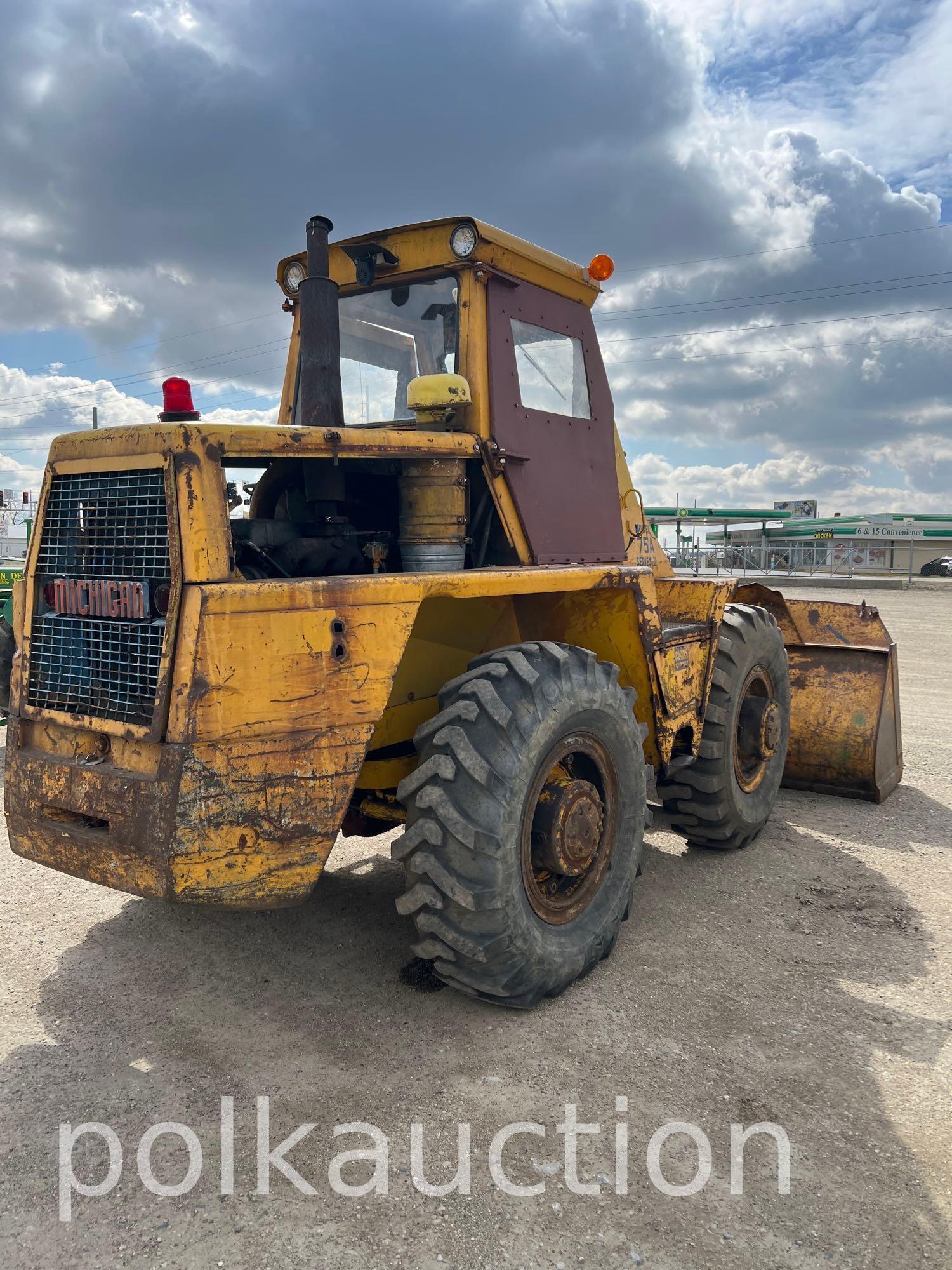 3711-MICHIGAN 75DGM FRONT END LOADER (SN# 5CG128)