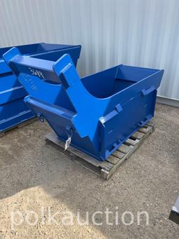 3689-1 YARD BEDDING BOX HEAVY SIDE EXCAVATOR ATTACHMENT