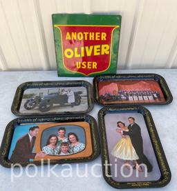 TRAYS & OLIVER SIGN
