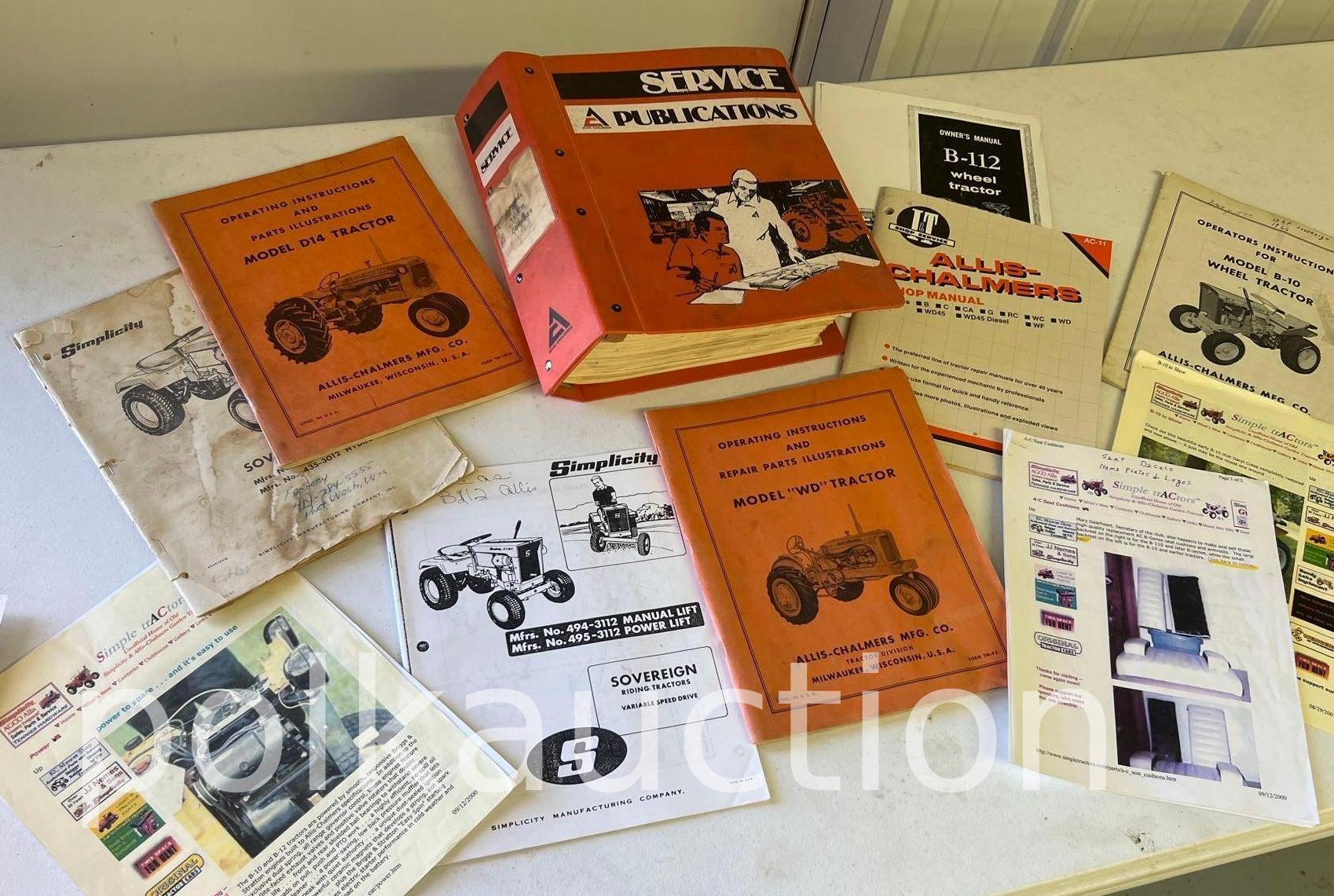 ALLIS CHALMERS LITERATURE