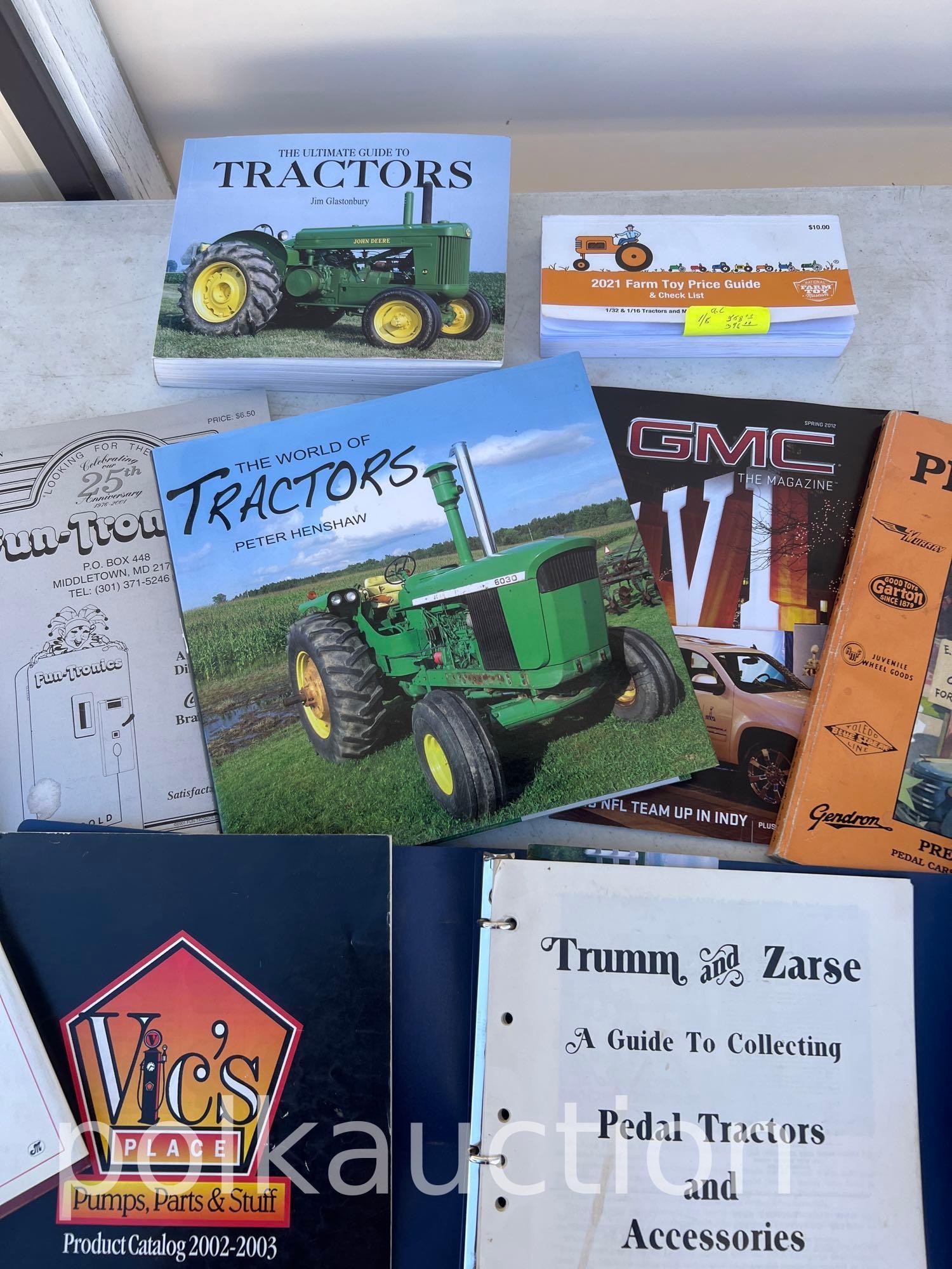 TRACTOR HARD BOOKS