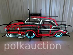 CRUISER CAR NEON SIGN  **NO SHIPPING AVAILABLE**