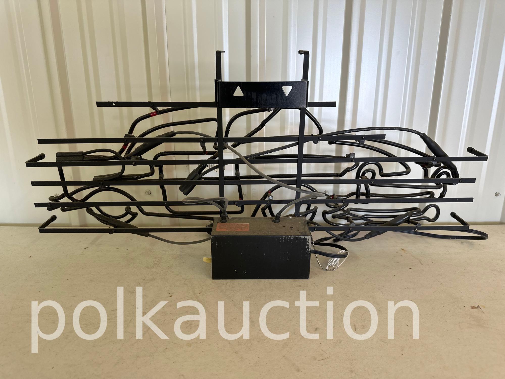 CRUISER CAR NEON SIGN  **NO SHIPPING AVAILABLE**
